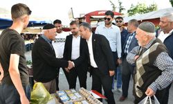 Milletvekili Keleş, Abdullahpaşa Semt Pazarı’nda Esnaf ve Vatandaşlarla Buluştu