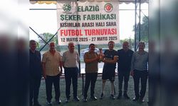Elazığ Şeker Fabrikası'nda Futbol Coşkusu: Turnuvanın Şampiyonu MAKİNİST-RAFİNERİ Oldu