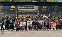 Gezen Sinema Tırı Elazığ’da Binlerce Çocuğu Sinemayla Buluşturuyor