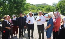 Ağın’daki Kadın Kooperatifine Geçmiş Olsun Ziyareti