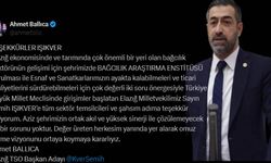 Ahmet Ballıca’dan Milletvekili Işıkver’e Teşekkür