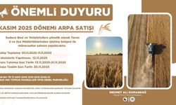 TMO’dan Elazığ’daki Besicilere Arpa Satışı Fırsatı