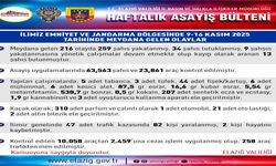 Elazığ’da 216 Asayiş Olayında, 259 Şüpheli Yakalandı