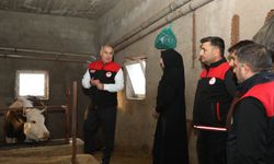 Başarılı Kadın Üreticiye İl Müdürlüğünden Ziyaret