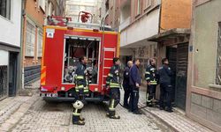 Elazığ’da Metruk Binada Yangın