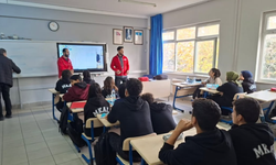 Kızılay, Mehmet Koloğlu Lisesi’nde Afet Bilinci Eğitimi Verdi