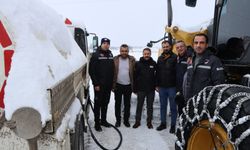 Cemil Yatkın Karla Mücadele Çalışmalarını Sahada Denetledi