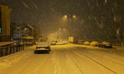 Elazığ'da Kar Yağışı Etkisini Sürdürüyor