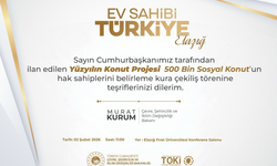 Elazığ’da Yüzyılın Konut Projesi İçin Kura Çekimi Yapılacak