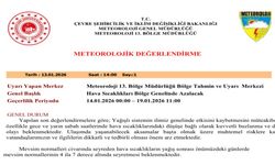 Meteorolojiden 5 İl İçin Buzlanma Ve Don Uyarısı
