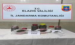 Palu’da Uyuşturucuya Geçit Yok: 5 Kiloya Yakın Esrar Ele Geçirildi