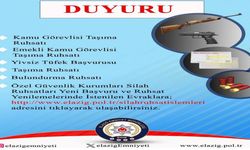 Silah Ruhsatı İşlemlerine Yönelik Başvuru Süreci Hakkında Bilgilendirme