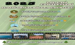 Elazığ Orman Bölge Müdürlüğü’nden Dev Altyapı Hamlesi