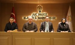AK Parti Elazığ İl Yönetimi Haftalık Toplantıda Bir Araya Geldi