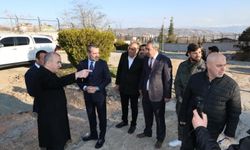 Vali Hatipoğlu ve Başkan Şerifoğulları Tarihi Mekteb-i İdadi Binasını İnceledi