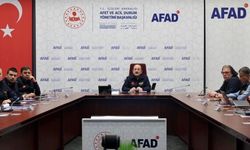 AFAD Koordinasyon Toplantısında Elazığ da Yer Aldı