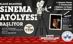 Elazığ Belediyesi Sinema Atölyesi Açılıyor