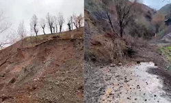 Elazığ'da Toprak Kayması