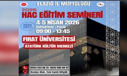 Elazığ’da Hacı Adaylarına Yönelik Eğitim Semineri Düzenlenecek