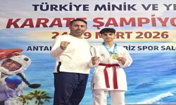 Elazığlı Sporcudan Karatede Birincilik