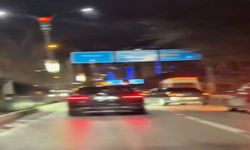 Elazığ'da, Makas Atan Araç Kamerada