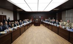 Hatipoğlu Başkanlığında Elazığ’da Asayiş Değerlendirmesi Yapıldı