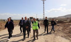 Rektör Göktaş Yeni Hastane İnşaat Alanında İncelemelerde Bulundu