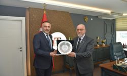 Gıda ve Kontrol Genel Müdürü Dilber’den Ticaret Borsası Başkanı Dumandağ’a Ziyaret