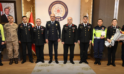 Jandarma Komutanı Doğan’dan Polis Haftası’nda Emniyet’e Ziyaret