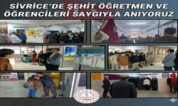 Sivrice’de Şehit Eğitimciler ve Öğrenciler İçin Vefa Programı