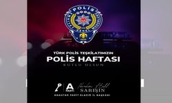 Anahtar Parti İl Başkanı Sarışın’dan Polis Haftası Mesajı