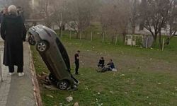 Elazığ'da Otomobil Şarampole Uçtu: 1 Yaralı