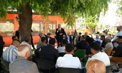 Gürsel Erol Bayramın İlk Gününde İlçe Turu Yaptı