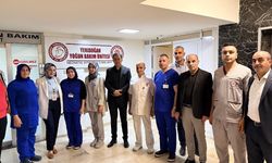 Başkan Kaya’dan Bayram Mesaisindeki Sağlık Çalışanlarına Ziyaret