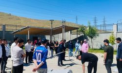 Elazığ'da Öğrencilere Çadır Kurma ve Yangın Eğitimi