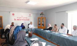 Elazığ'da manevi rehberlik alanlarında yürütülen faaliyetler değerlendirildi