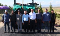 Genel Sekreter Yatkın’dan Asfalt Mesaisindeki Ekiplere Ziyaret