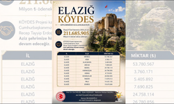 Elazığ İl Özel İdaresi’ne KÖYDES Kapsamında 211 Milyon TL’yi Aşan Ödenek