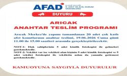 Arıcak’ta Afet Konutlarında Anahtar Teslim Tarihi Netleşti