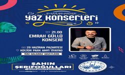 Yaz Konserleri Bu Akşam Emrah Güllü ile Devam Ediyor