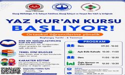 Elazığ'da Yaz Kur'an Kursu Kayıtları Başladı