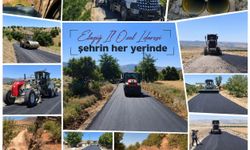 Elazığ İl Özel İdaresi Hafta Sonu da Çalışmalarını Sürdürdü