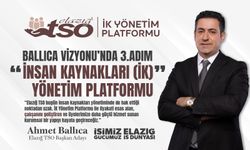 ELAZIĞ TSO, LİYAKATİ İLE TÜM TÜRKİYE'YE ÖRNEK OLACAK