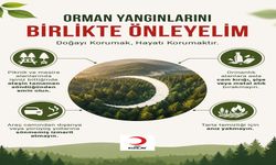 Türk Kızılay’dan Orman Yangınlarına Karşı Duyarlılık Çağrısı