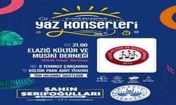 Elazığ’da Yaz Konserleri Kürsübaşı Programıyla Devam Ediyor