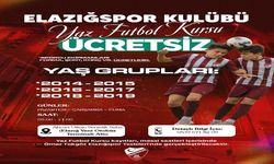 Elazığspor Yaz Futbol Kursu İçin Kayıtlar Başladı