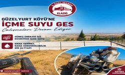 Güzelyurt Köyü'nde İçme Suyu İçin GES Çalışmaları Sürüyor