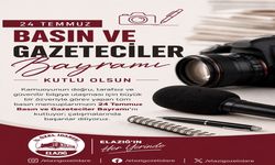 Elazığ İl Özel İdaresi'nden 24 Temmuz Kutlaması
