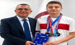Türkiye Dereceleriyle Döndü, Cemil Yatkın’ı Ziyaret Etti