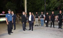 Vali Hatipoğlu, Elazığ'daki Asayiş Uygulamalarını Yerinde Denetledi